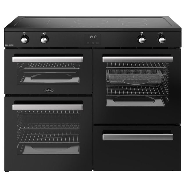 Belling Cookcentre 110EI Induction Range Cooker 444411807 BLACK