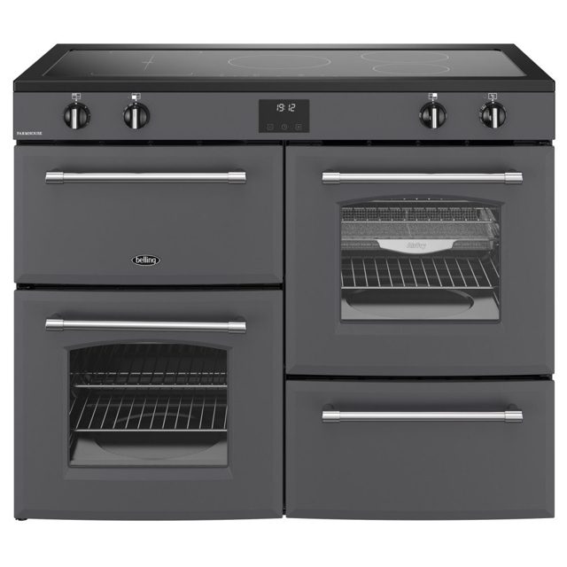 Belling Farmhouse 110EI Induction Range Cooker 444411840 ANTHRACITE