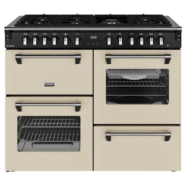 Stoves Richmond 110DF Dual Fuel Range Cooker 444411863 CREAM