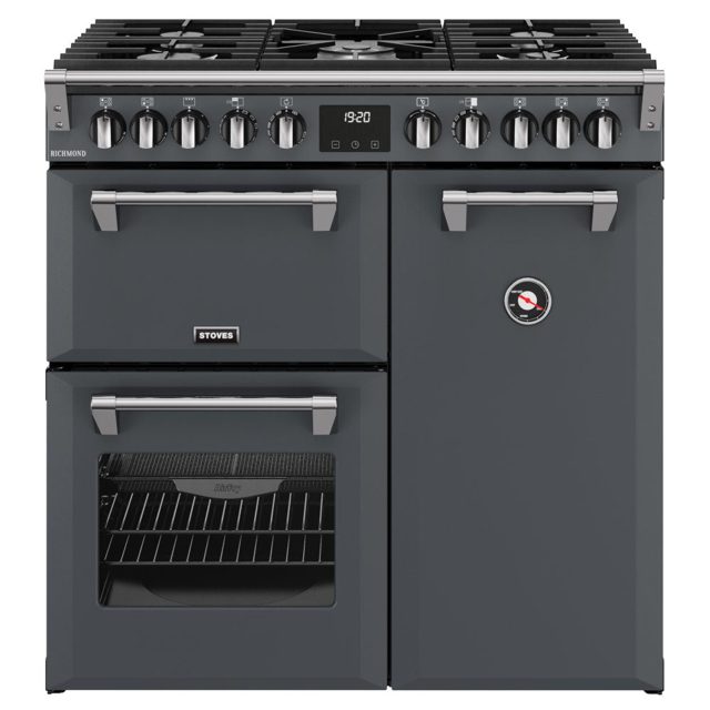 Stoves Richmond 90DF Dual Fuel Range Cooker 444411849 ANTHRACITE
