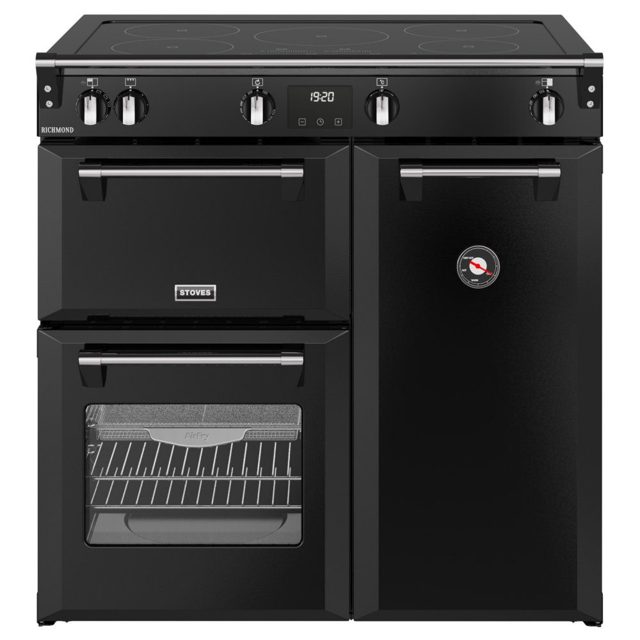 Stoves Richmond 90EI Induction Range Cooker 444411853 BLACK