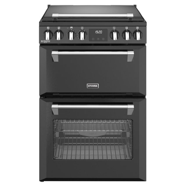 Stoves Richmond Deluxe 60EI Induction Mini Range Cooker 444411847 BLACK