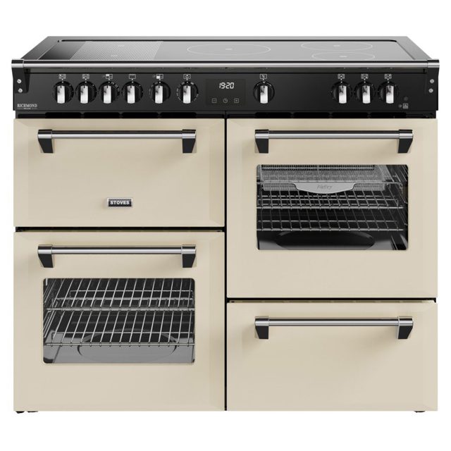 Stoves Richmond Deluxe 110EI Induction Range Cooker 444411879 CREAM
