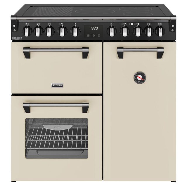 Stoves Richmond Deluxe 90EI Induction Range Cooker 444411870 CREAM