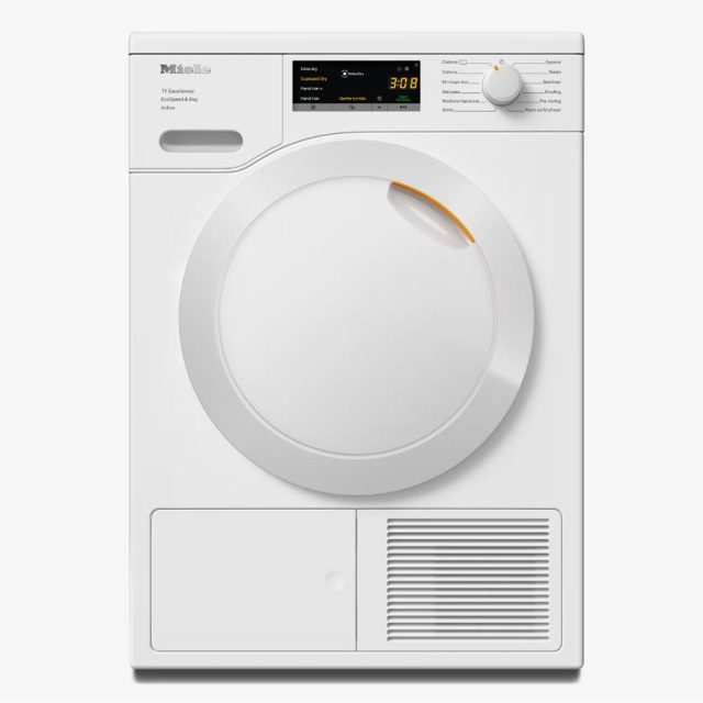 Miele 8kg Heat Pump Condenser Tumble Dryer TEA525WP White