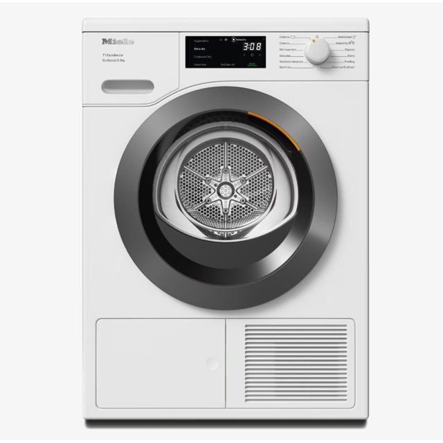 Miele 9kg Heat Pump Condenser Tumble Dryer TED645WP White