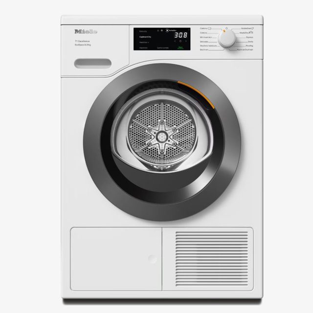 Miele 8kg Heat Pump Condenser Tumble Dryer TEC645WP White