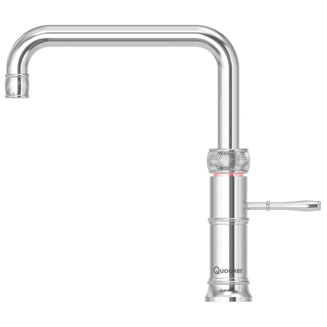Quooker Classic Square Fusion 3-in-1 Boiling Water Tap PRO3 CLASSIC FUSION SQUARE CFNSCHR Chrome