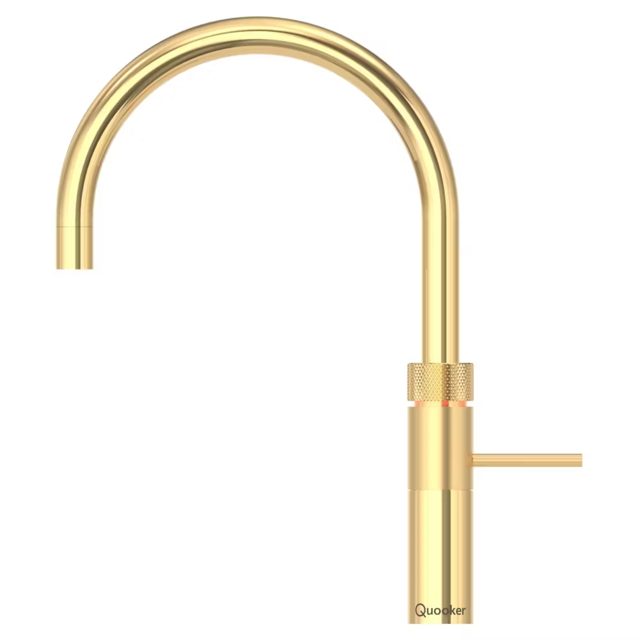 Quooker Combi Fusion Round 3-in-1 Boiling Water Tap COMBI 2.2 FUSION ROUND GOLD FNRGLD Gold