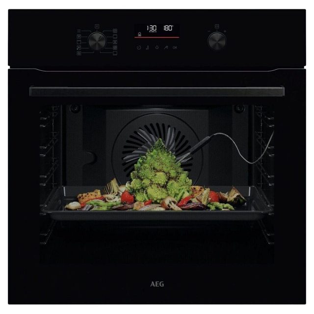 AEG Series 6000 Multifunction Single Oven OS6AB50AK Black
