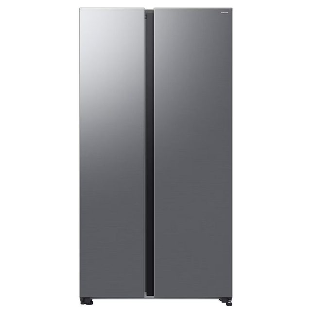Samsung Bespoke AI Series 7 American Style Fridge Freezer Non Ice & Water RS70F67QCTEU Silver
