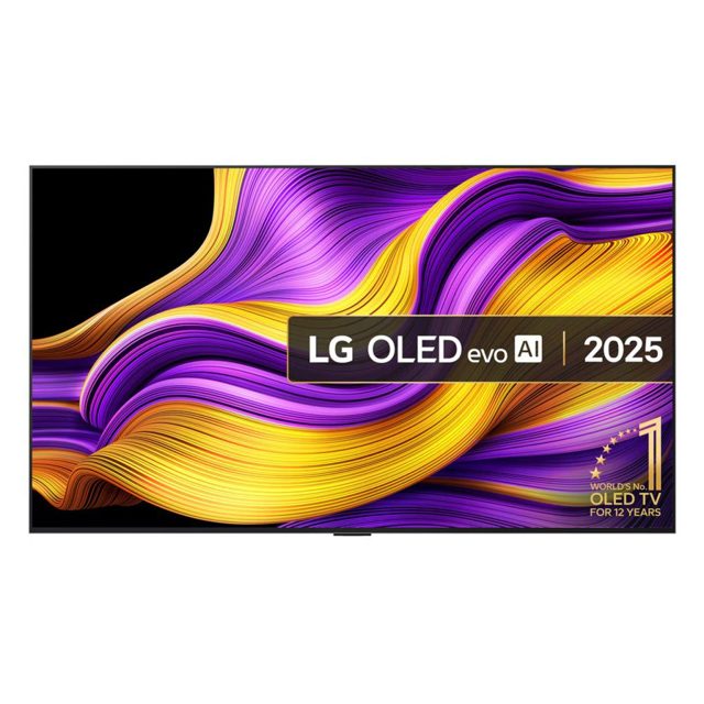 LG 2025 65 Evo AI G5 OLED 4K Smart TV OLED65G54LW Silver
