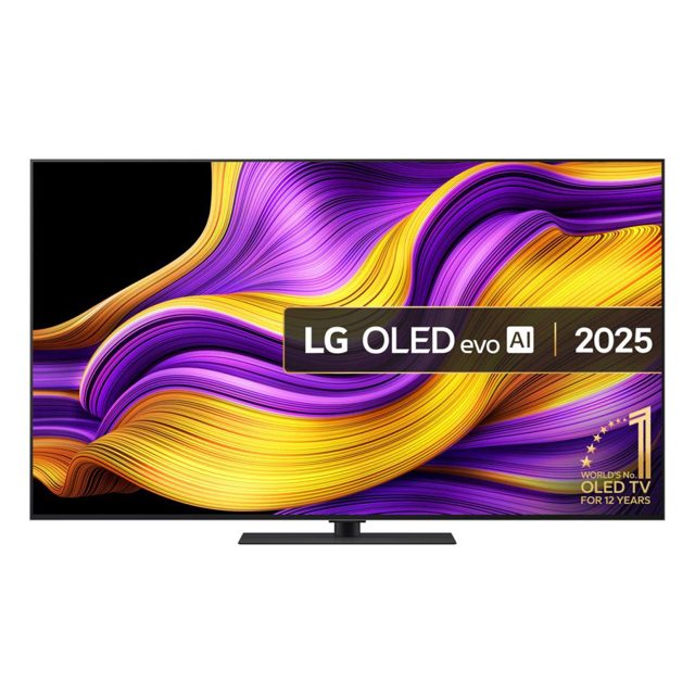 LG 2025 65 Evo AI G5 OLED 4K Smart TV OLED65G56LS Silver