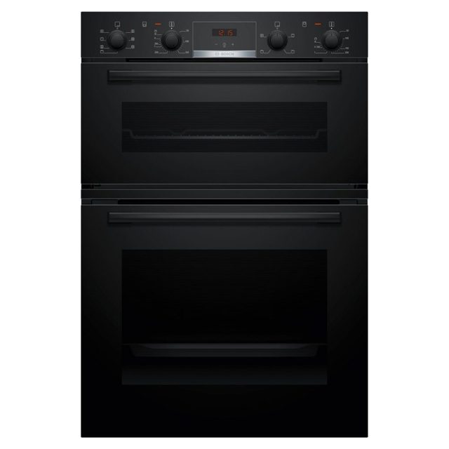 Bosch Built In Series 4 Double Oven MBA533BB3B Black