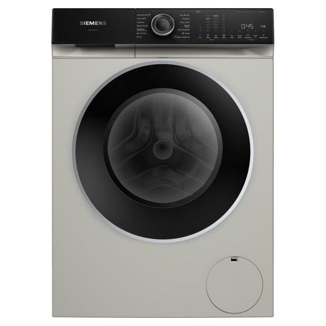 Siemens 9kg IQ-500 i-DOS Washing Machine 1600rpm WG46H2AXGB Silver