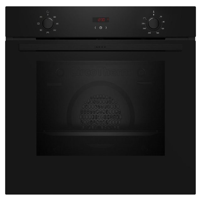 Neff N30 CircoTherm Multifunction Single Oven B1DCC0AK3B Black