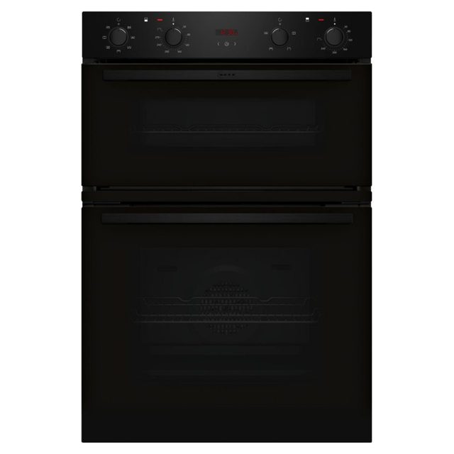 Neff N30 CircoTherm Built In Double Oven U1DCC0AK3B Black