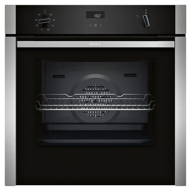 Neff N50 Slide & Hide Multifunction Single Oven B4ACF1AN3B Stainless Steel