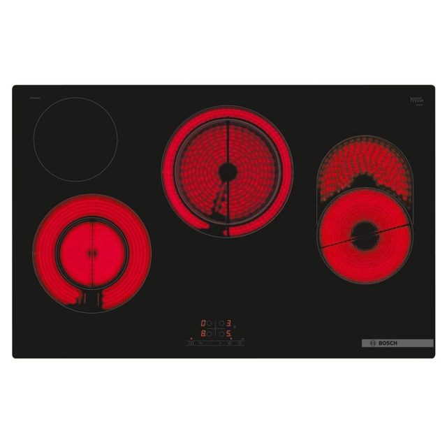 Bosch 80cm Series 4 Frameless Ceramic Hob PKH811BB1D Black