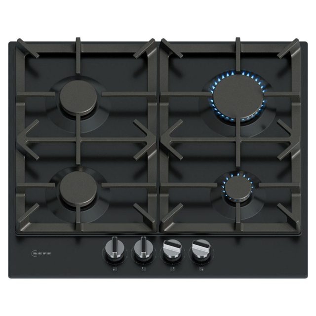 Neff 60cm N70 4 Burner Gas Hob T26CIP8S0 Black