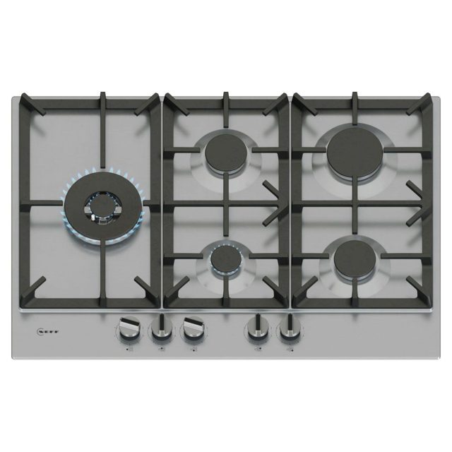 Neff 75cm N70 5 Burner Gas Hob T27CIS8N0 Stainless Steel