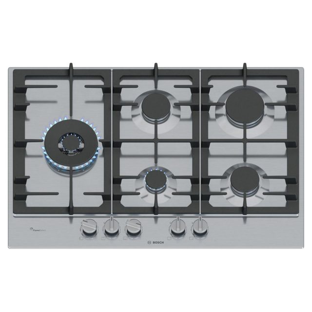 Bosch 75cm Series 6 5 Burner Gas Hob PCS7A5I90 STAINLESS STEEL