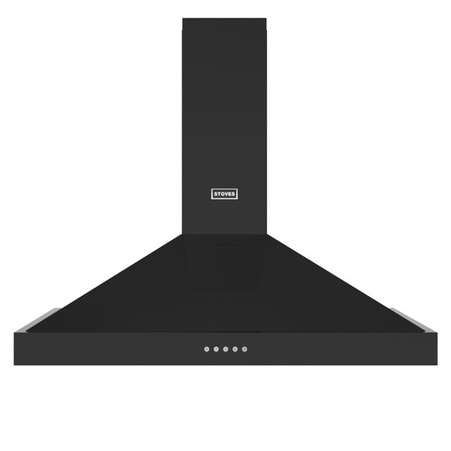 Stoves Sterling 90PYR Chimney Hood 444411650 BLACK