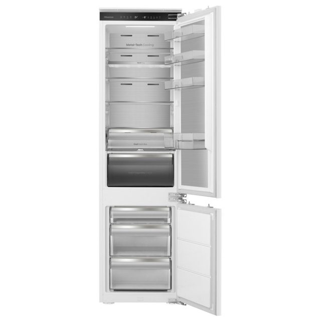 Hisense 193cm Integrated 70/30 Frost Free Fridge Freezer RB5B280SSWC