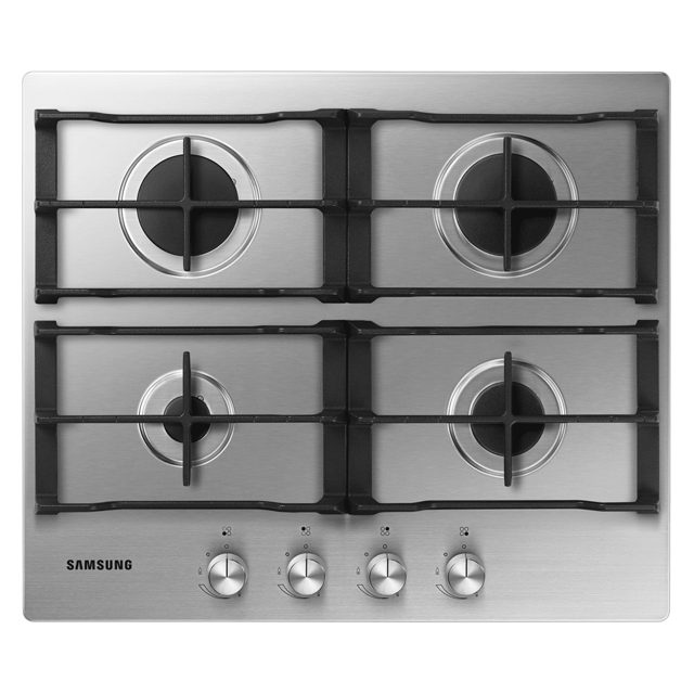 Samsung 60cm Four Burner Gas Hob NA64D3010AS/U1 Stainless Steel