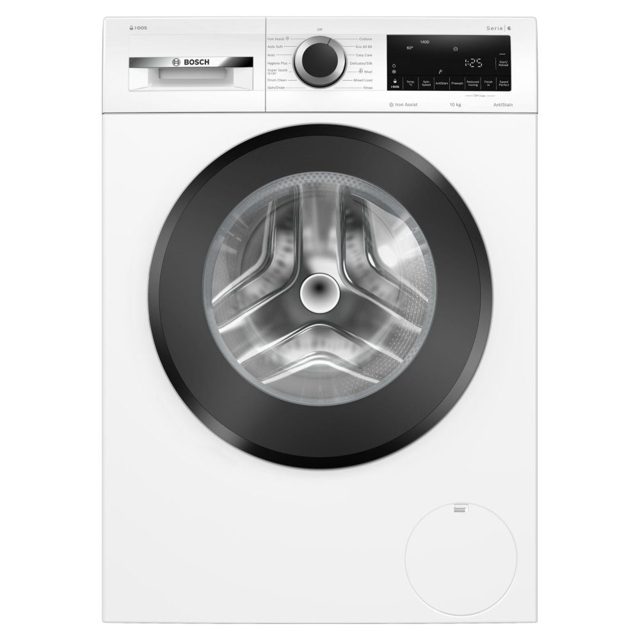 Bosch 10kg Series 6 i-Dos Washing Machine 1400rpm WGG254F1GB White