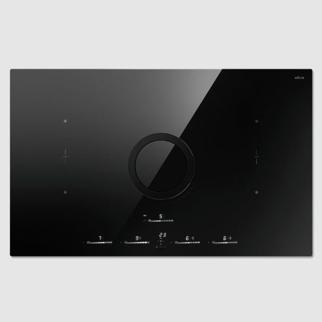 Elica 83cm Air Venting Induction Hob NT-SWITCH-GLOW-EVO Black