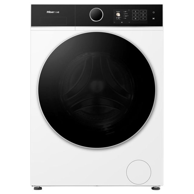 Hisense 10.5kg 5I KitchenFit Series AutoDose WiFi enabled Washing Machine 1400rpm WF5I1045BWQ White
