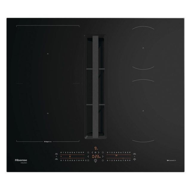 Hisense 60cm Air Venting Induction Hob HEH6432BSCWF BLACK