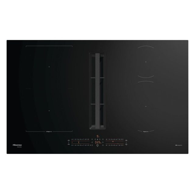 Hisense 83cm Air Venting Induction Hob HEH8432BSCWF Black