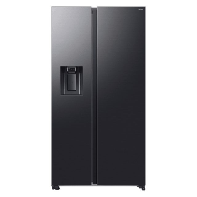 Samsung American Fridge Freezer With Ice & Water RS70F66KCFEU Black Steel