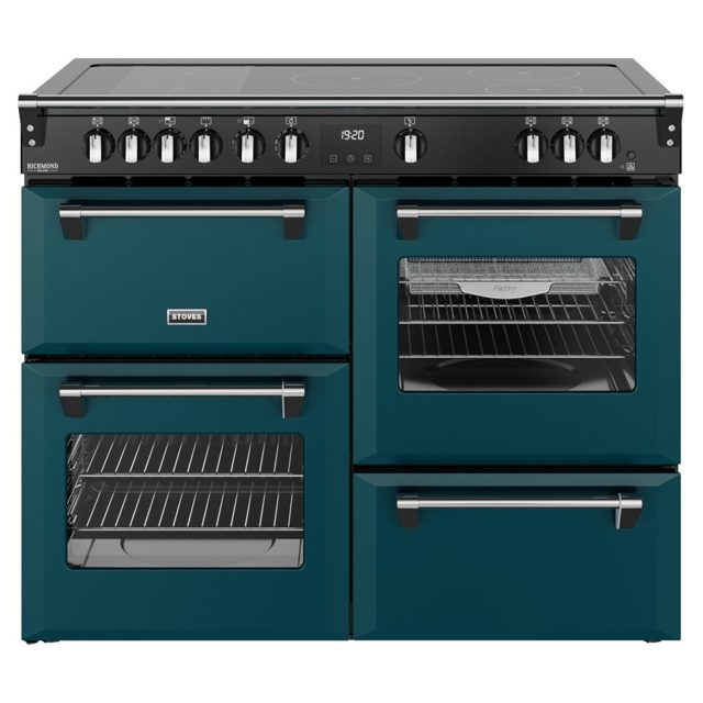 Stoves Richmond Deluxe 110EI Induction Range Cooker 444412037 DEEP MARINE