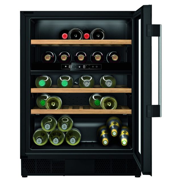 Neff 60cm N70 Undercounter Dual Zone Wine Cooler KU9213HG0G Black