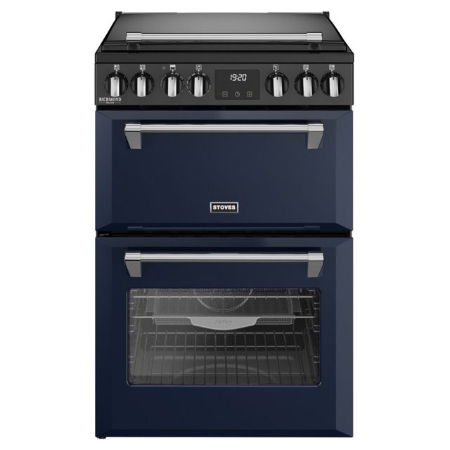 Stoves Richmond Deluxe 60EI Induction Mini Range Cooker 444412000 MIDNIGHT BLUE