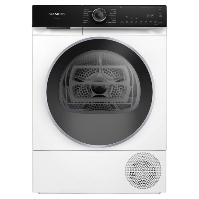 Siemens 9kg IQ-500 Heat Pump Condenser Dryer WQ46H2D9GB White