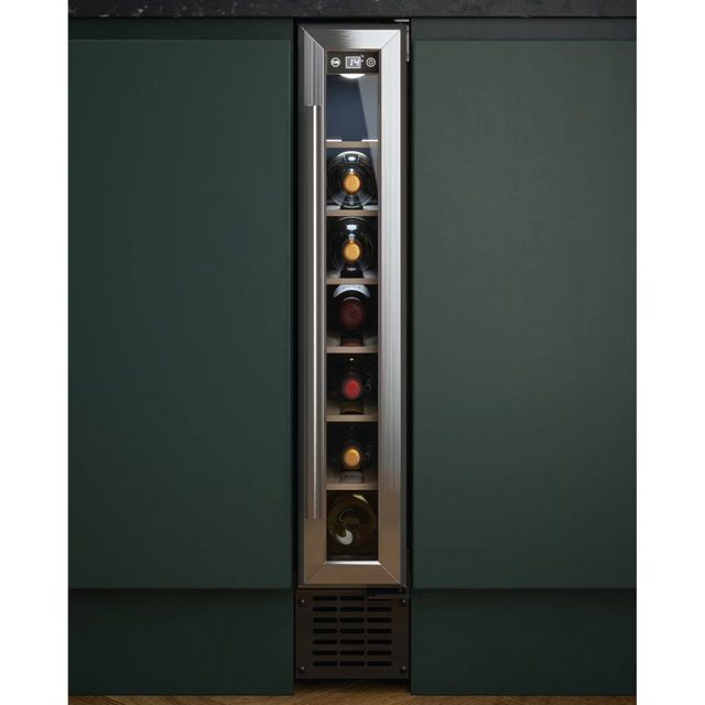Cata 15cm Freestanding Wine Cooler UBSSWC15 Stainless Steel