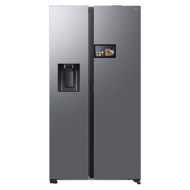 Samsung American Fridge Freezer With Ice & Water RS90F64EETEU Stainless Steel