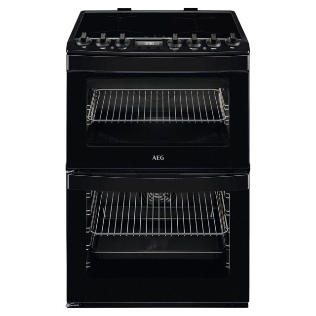 AEG 60cm Freestanding Electric Induction Cooker CIB6743ACB Black