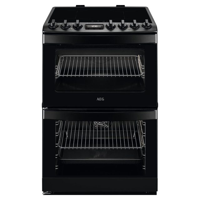 AEG 60cm Freestanding Electric Induction Cooker CIB6743MCB Black