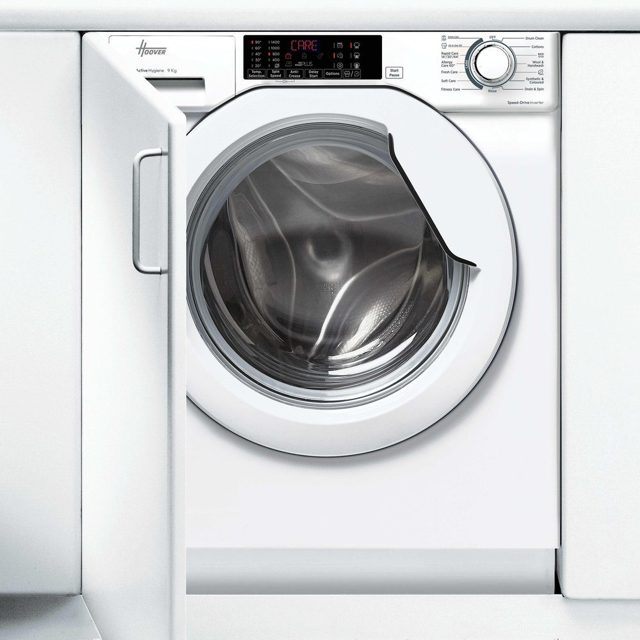 Hoover 9kg Fully Integrated Washing Machine 1400rpm HBWS 494DMSW5-80