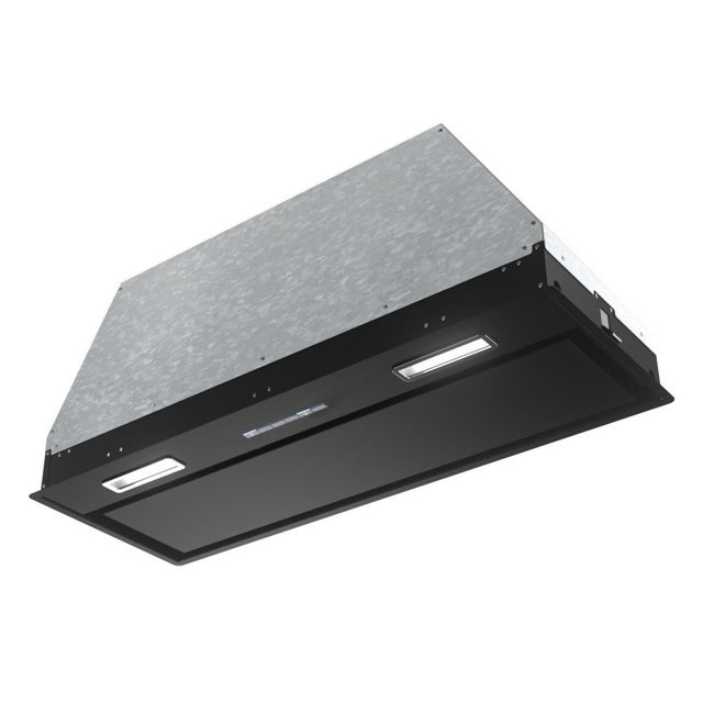 Miro STEALTH SLIM 54cm Shallow Depth Canopy Hood 277080 Matte Black