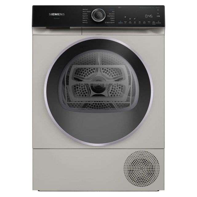 Siemens 9kg IQ-500 Heat Pump Condenser Dryer WQ46H2DXGB Silver