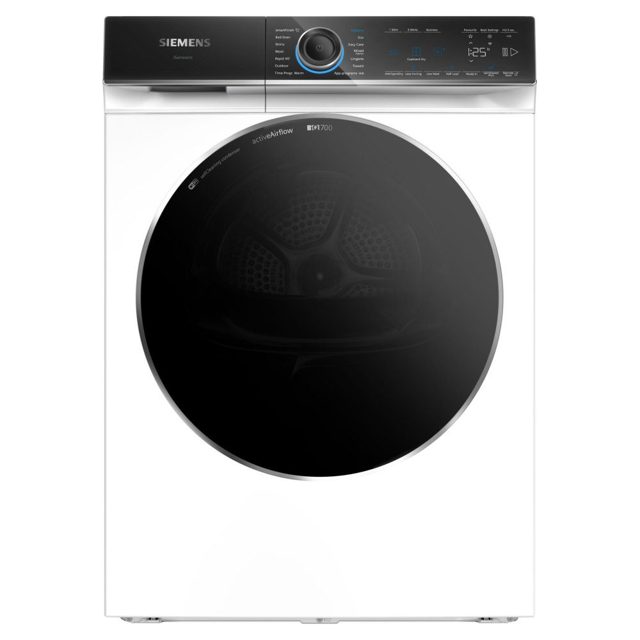 Siemens 9kg IQ-700 Heat Pump Condenser Dryer WR47B2C9GB White