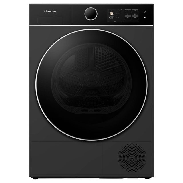 Hisense 10kg 5I Series Heat Pump Condenser Dryer DH5I104BBAB Black