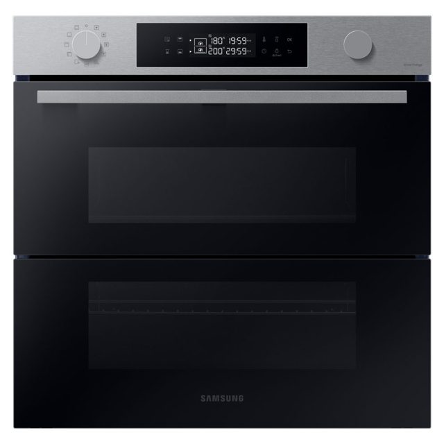 Samsung Series 4 Pyrolytic Dual Cook Flex Multifunction Single Oven NV7B45305AS Stainless Steel