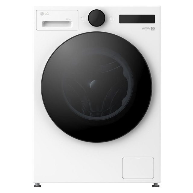 LG Series 7 AI Direct Drive 11kg Washer Dryer W4X7016TWB White